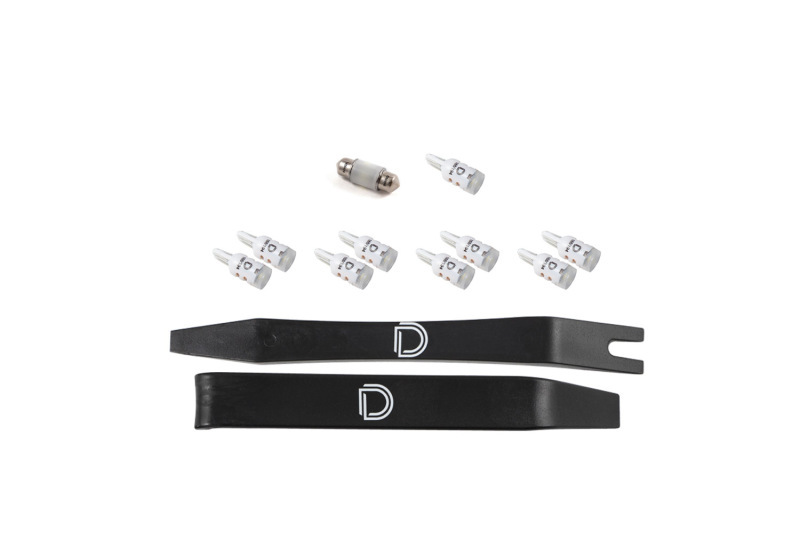 Toyota Prius Interior LED Kit - Diode Dynamics - Stage 2 - Cool White - `16-`22 Toyota Prius Interior LED Kit - Diode Dynamics - Stage 2 - Cool White - `16-`22